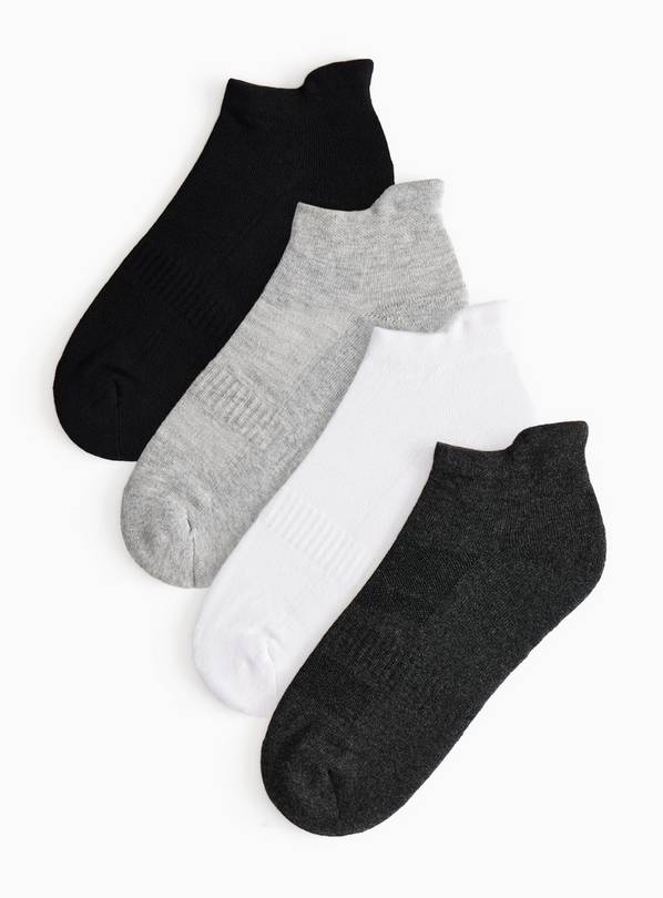 Mono Active Trainer Socks 4 Pack 9-12