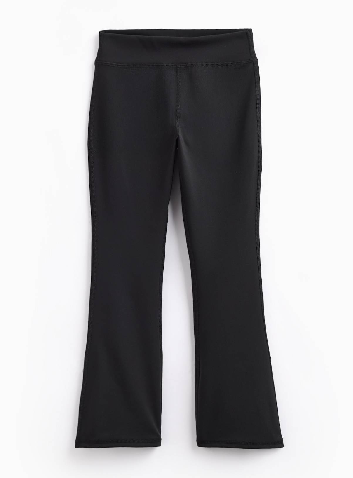 Black Active Kickflare Leggings 11 years - Image 1