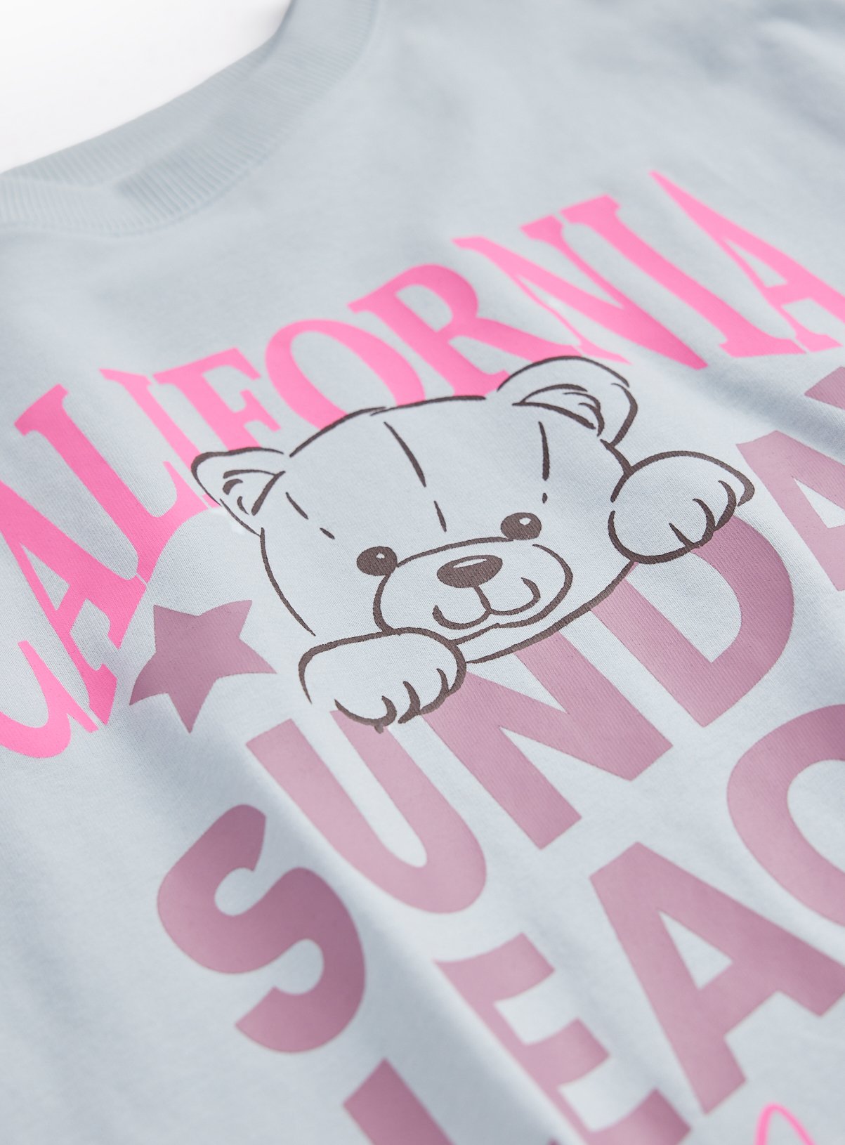 Blue California Bear Graphic T-Shirt 14 years - Image 2 thumbnail