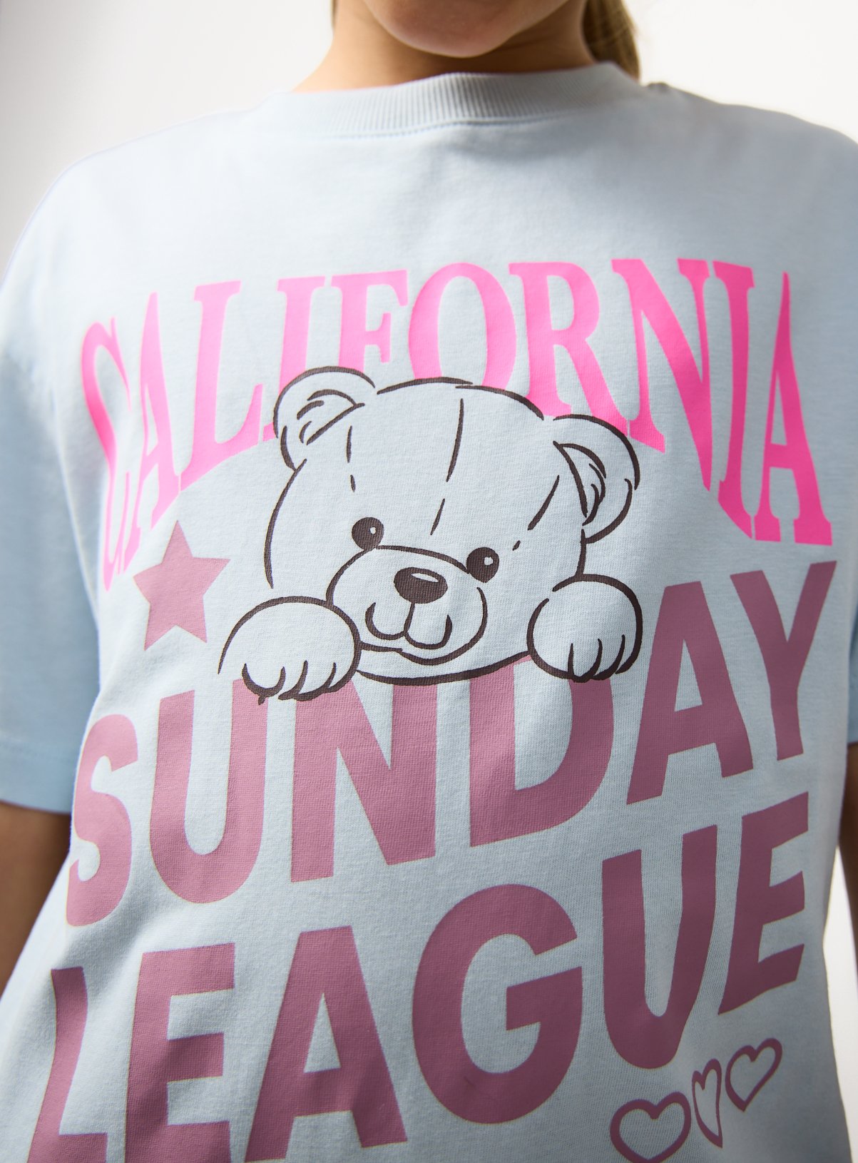 Blue California Bear Graphic T-Shirt 14 years - Image 5 thumbnail