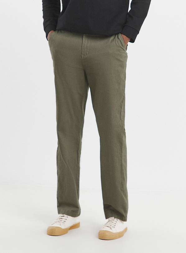 JACAMO Straight Fit Chino Khaki 52R