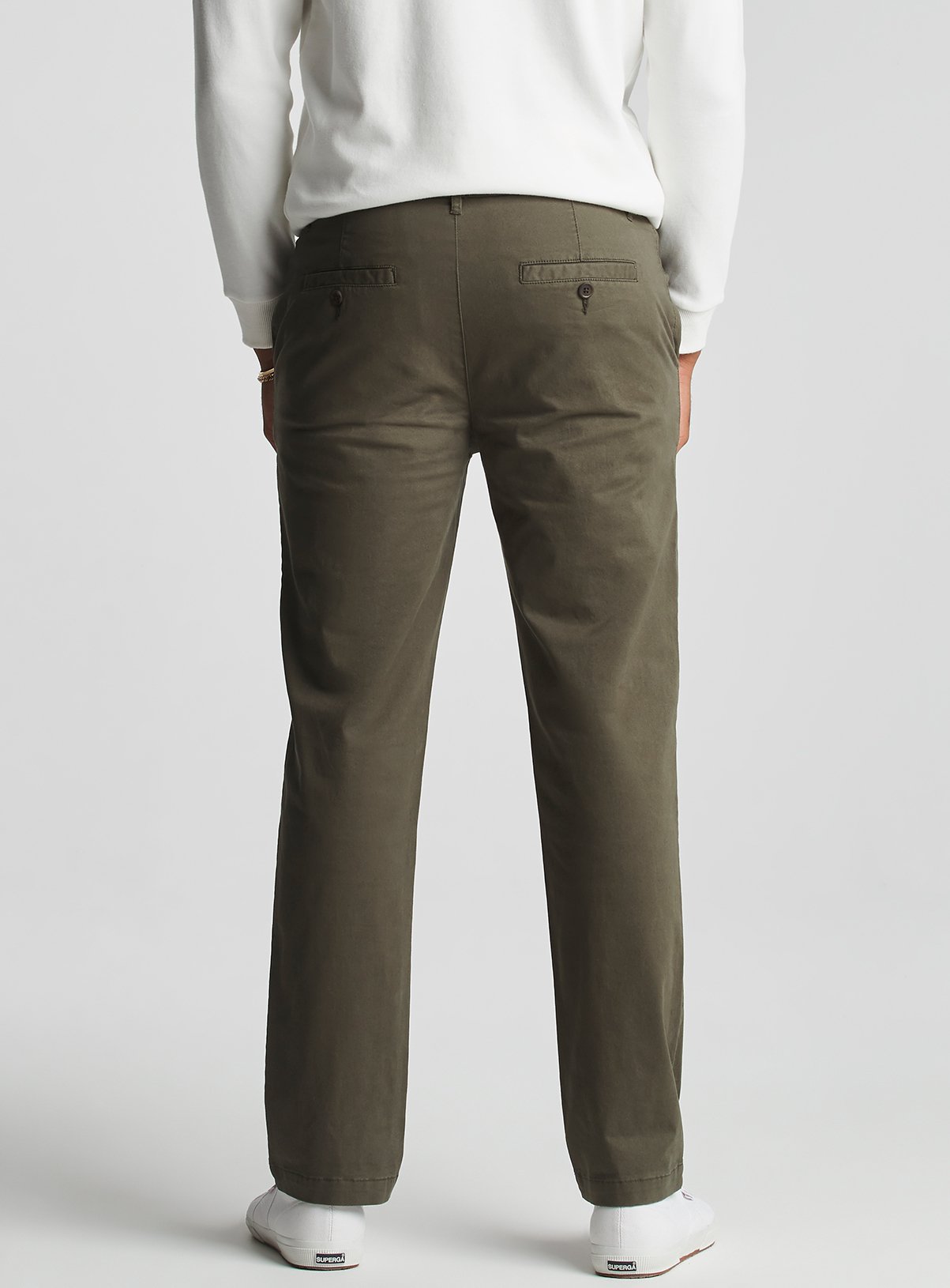 JACAMO Straight Fit Chino Khaki 50R - Image 2 thumbnail