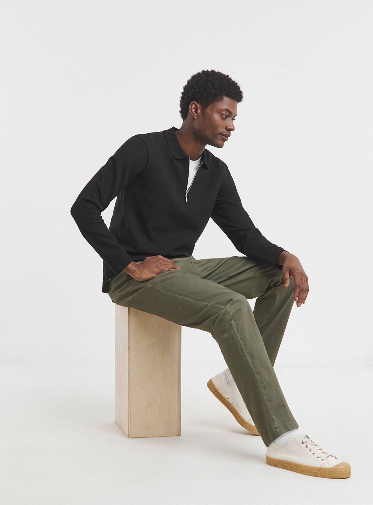 JACAMO Straight Fit Chino Khaki 50R - Image 3