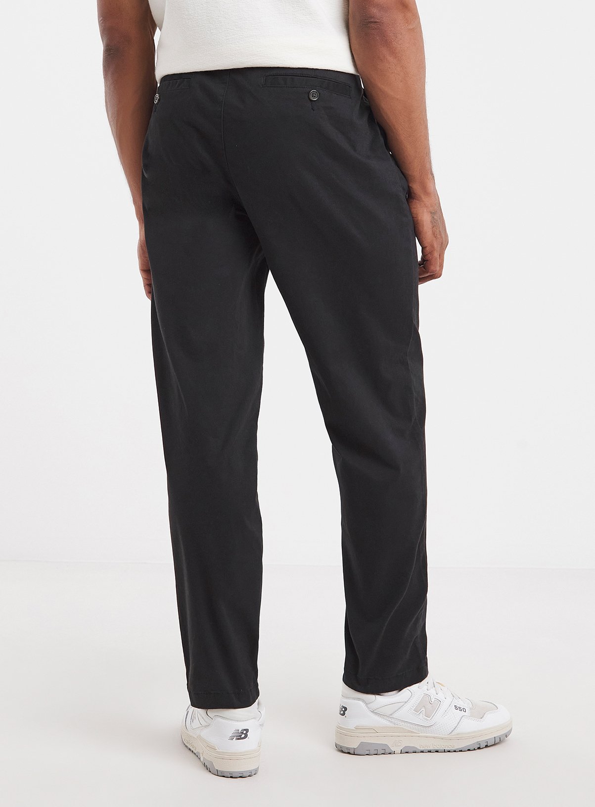 JACAMO Loose Fit Chino Black 38R - Image 2 thumbnail