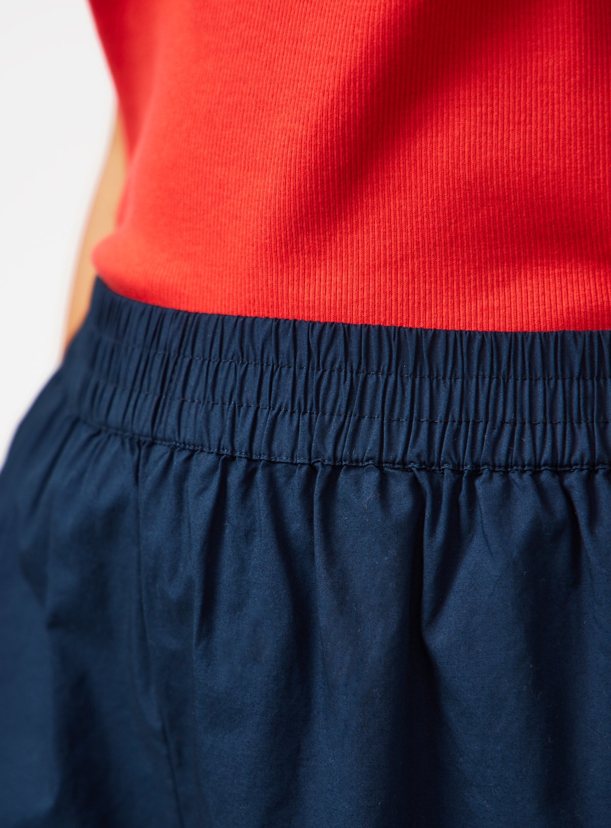 Navy Poplin Shorts 14 - Image 3 thumbnail