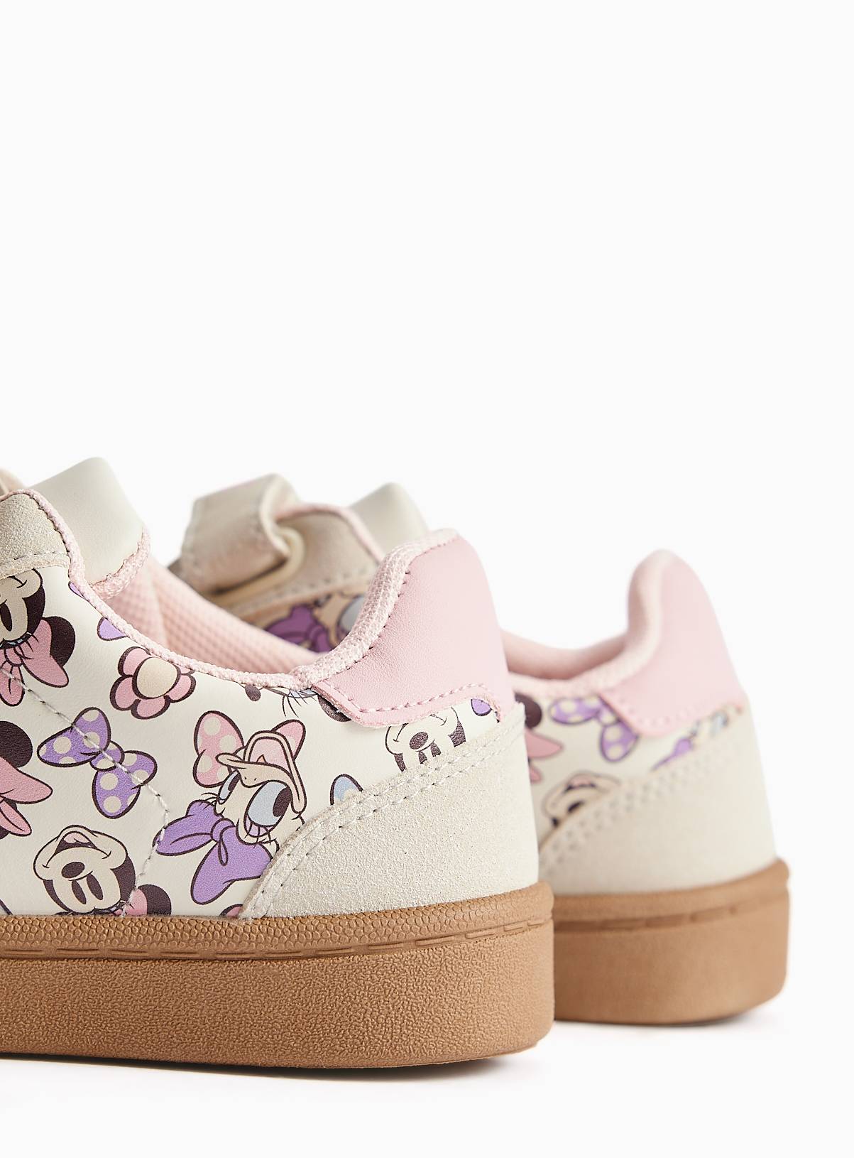 Neutral Disney Minnie Mouse Detail Trainers 8 Infant - Image 4
