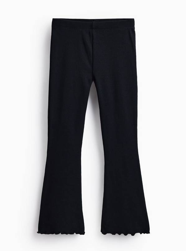 Black Wide Leg Easy-Iron Legging 3 years