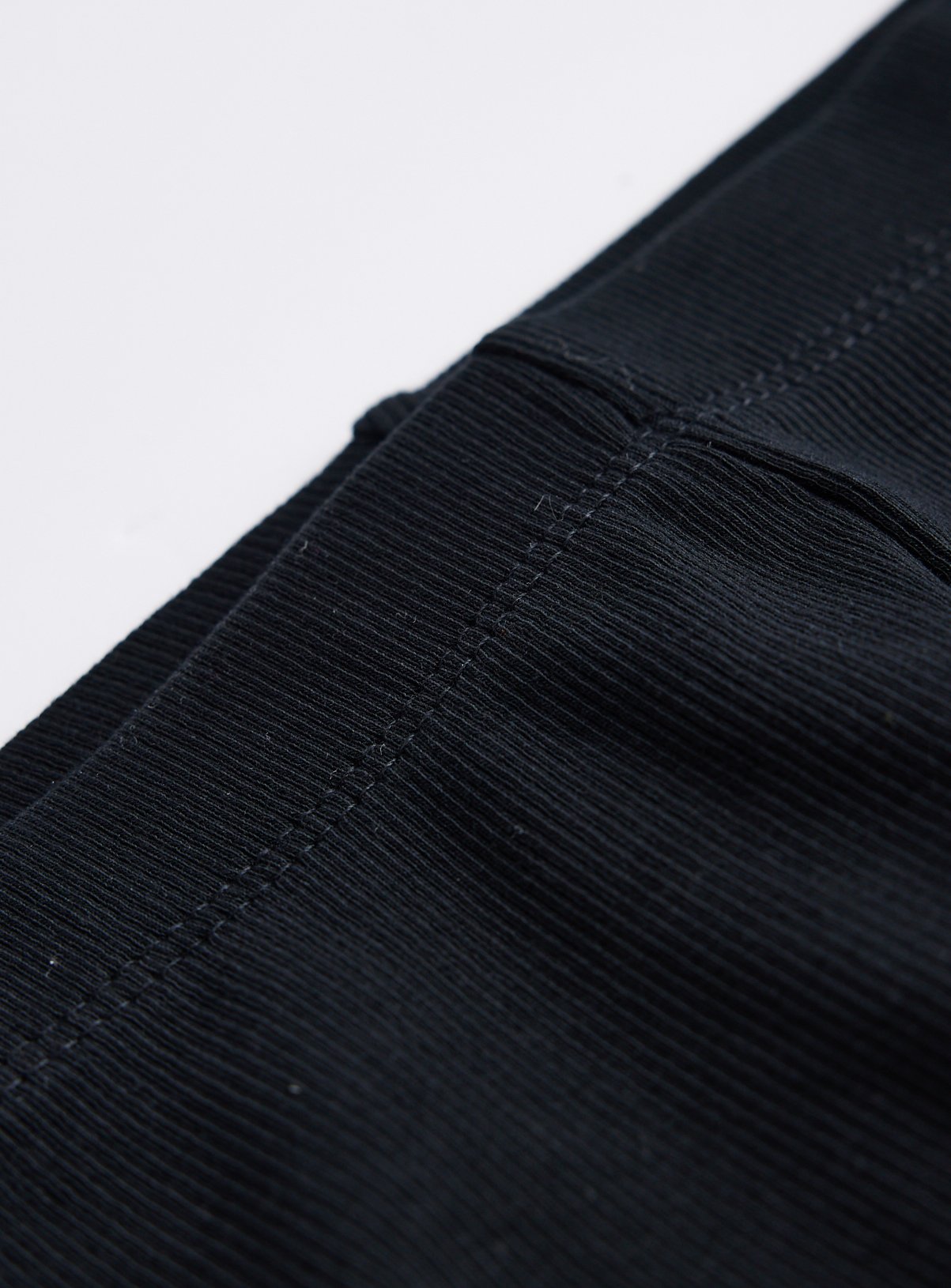 Black Ribbed Flare Leggings  11 years - Image 3 thumbnail