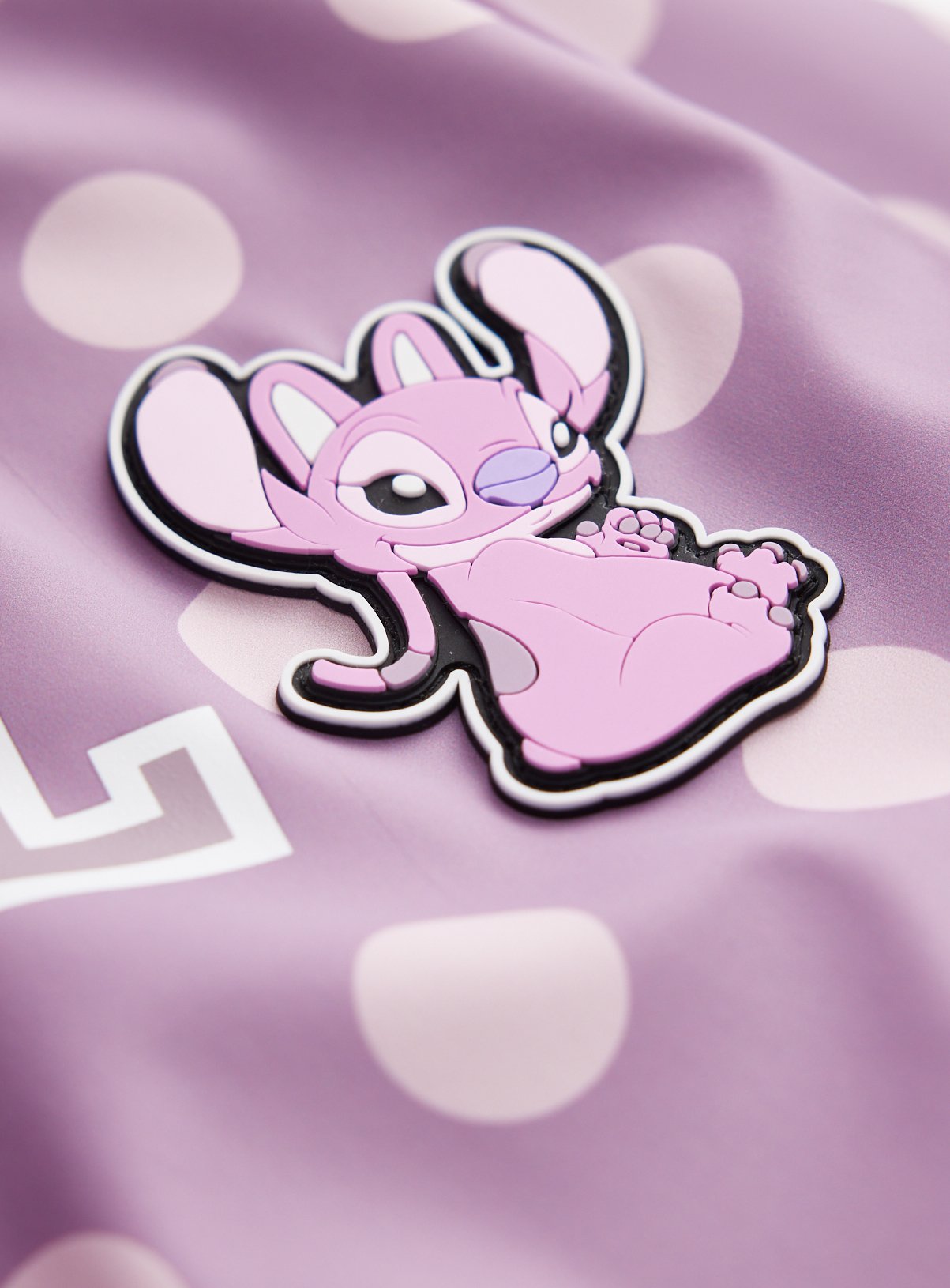 Disney Stitch Purple Puddlesuit 2-3 years - Image 4 thumbnail