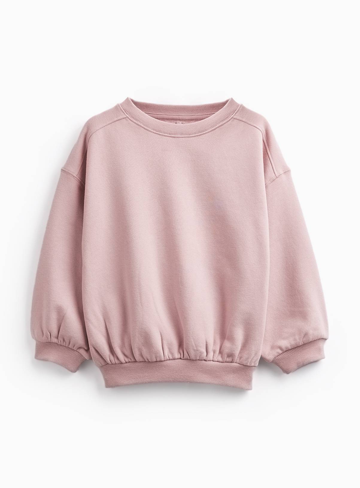 Pink Crew Neck Sweatshirt 6-7 years - Image 1