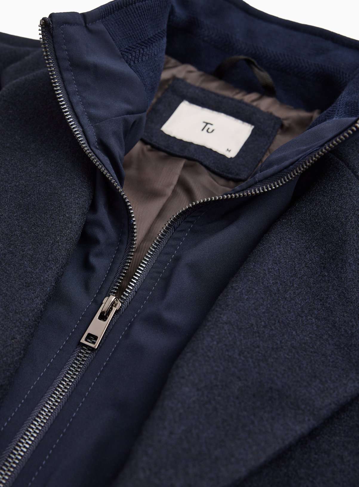 Navy Longline Coat XXXL - Image 5 thumbnail