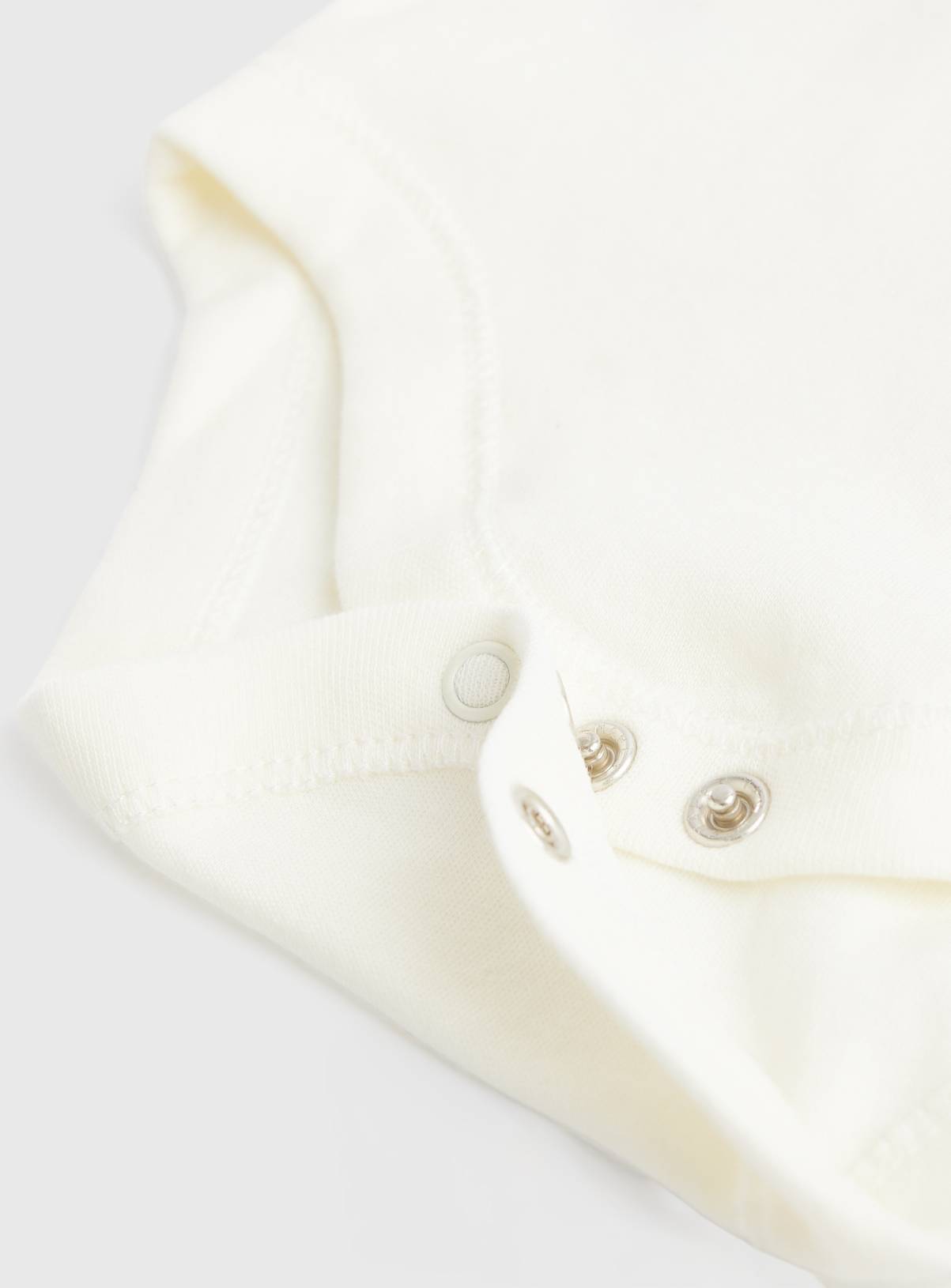 Cream Cutest Pumpkin Picker Graphic Bodysuit 6-9 months - Image 2