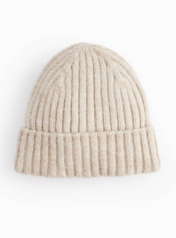 Cream Beanie Hat 3-6 months
