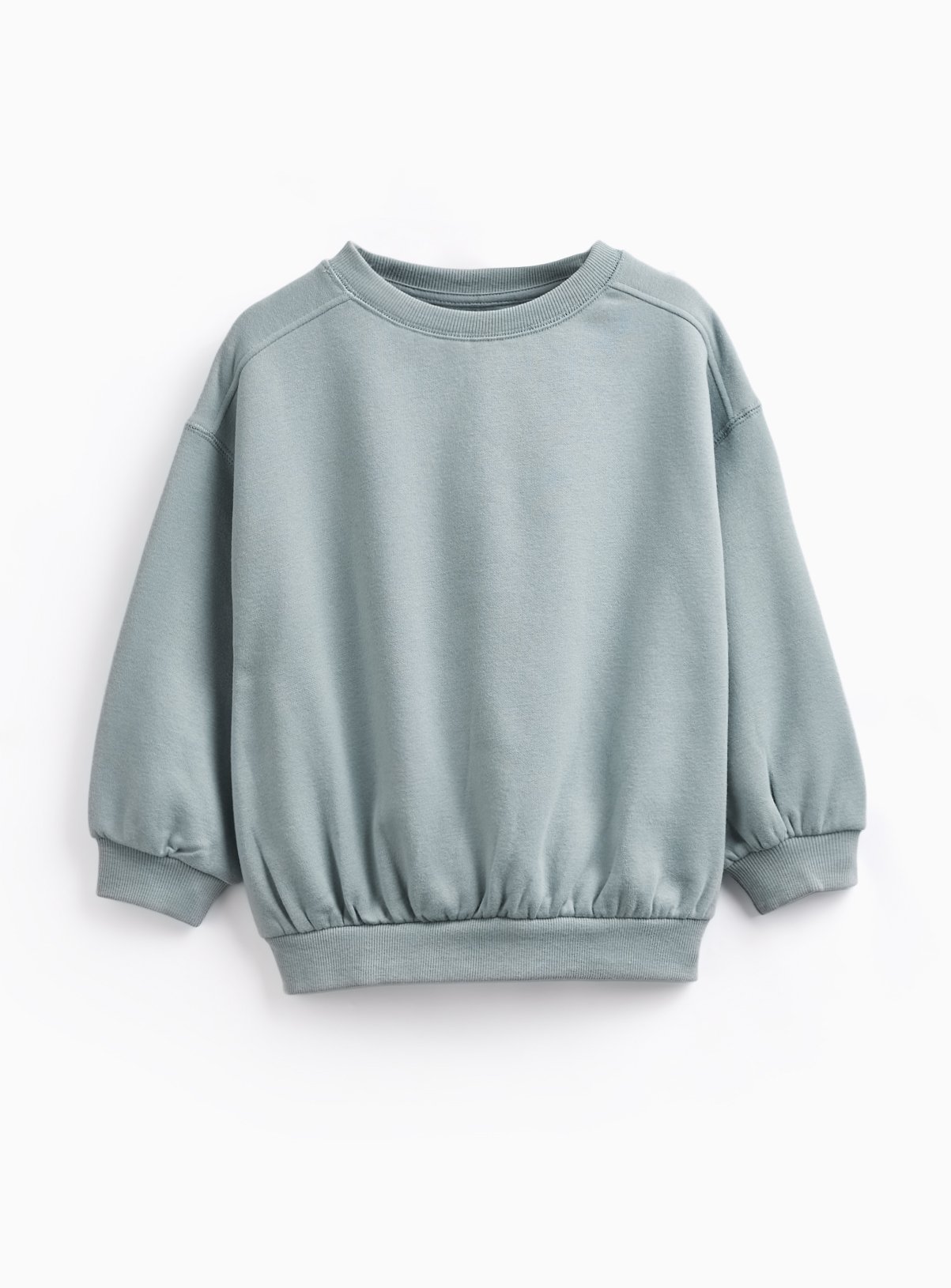 Green Crew Neck Sweatshirt 7-8 years - Image 1 thumbnail