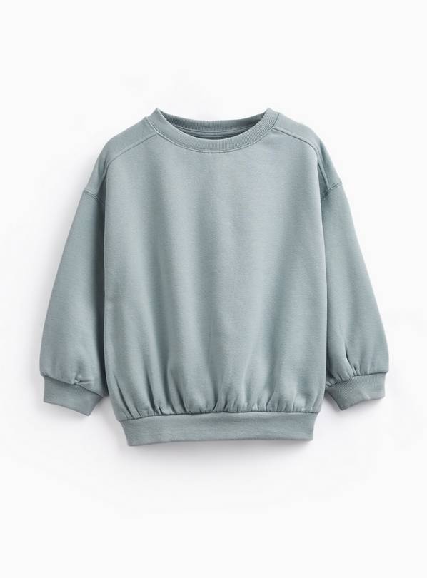 Green Crew Neck Sweatshirt 1-2 years