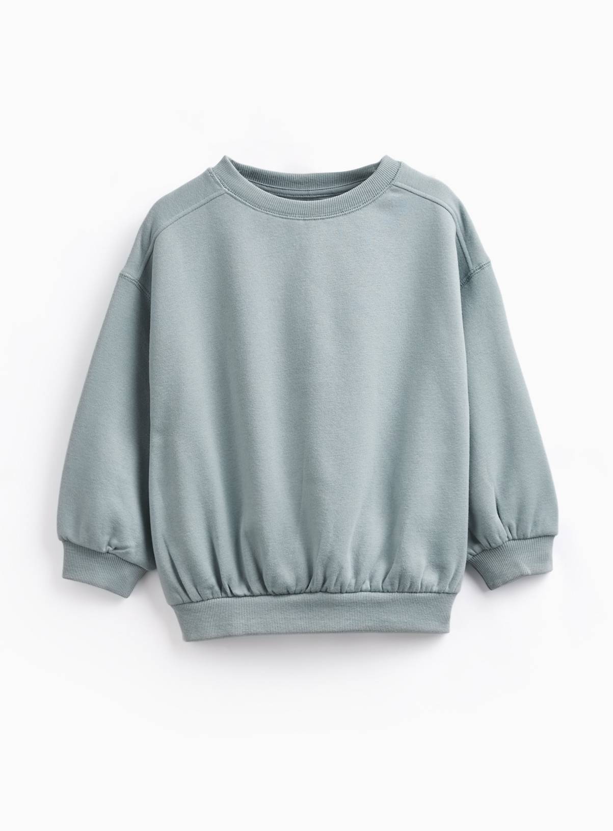Green Crew Neck Sweatshirt 7-8 years - Image 1