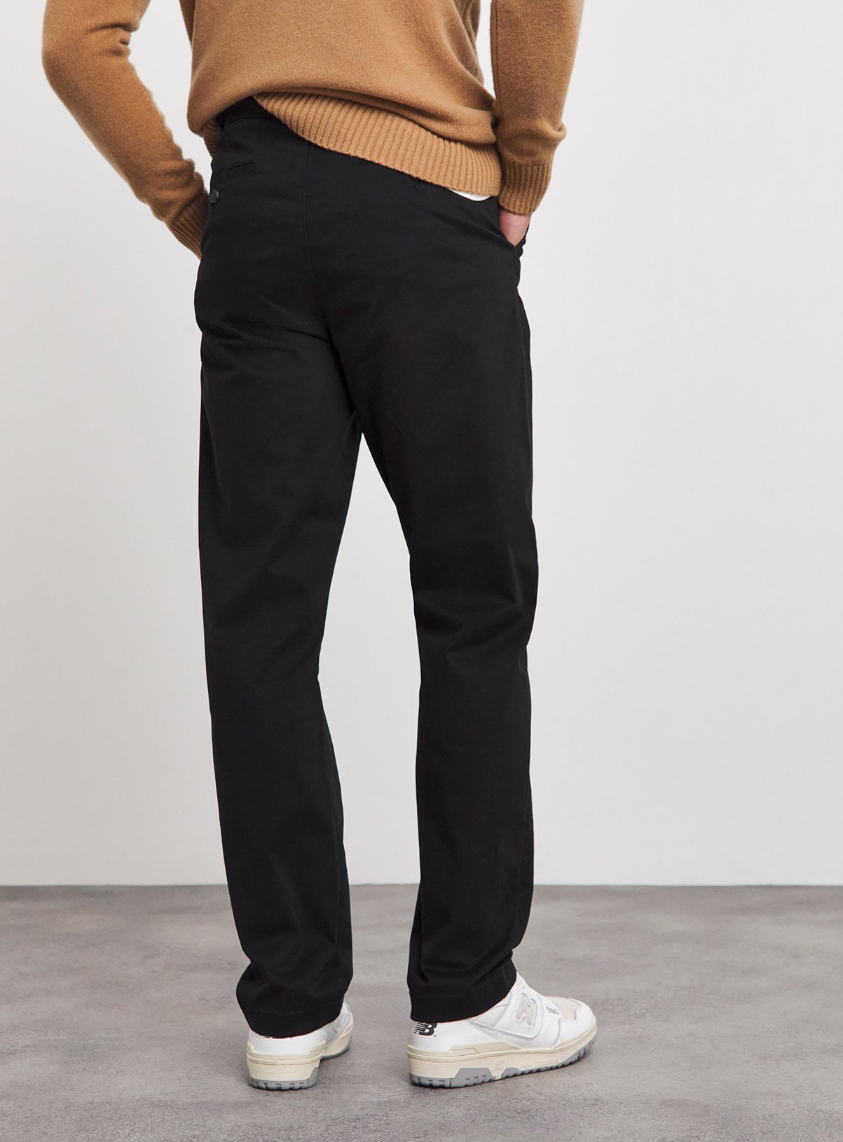 JACAMO Straight Fit Chino Black 40R - Image 2 thumbnail
