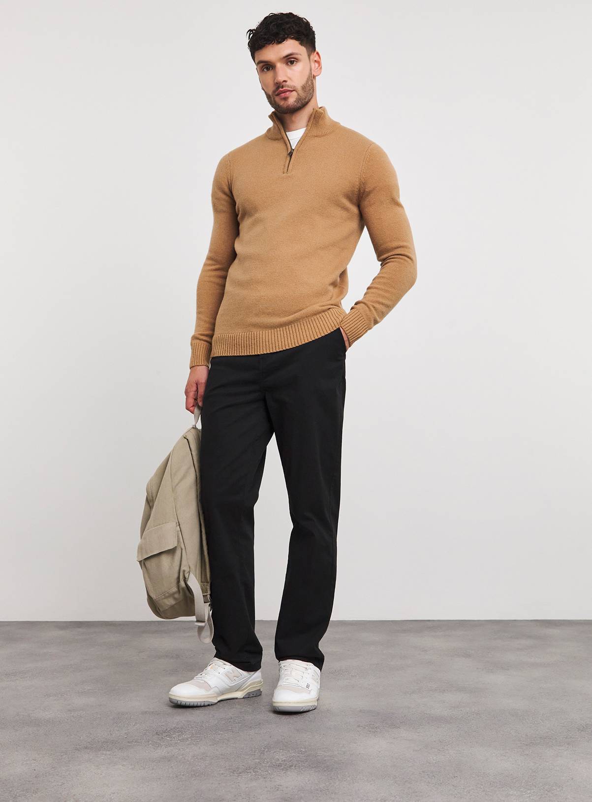 JACAMO Straight Fit Chino Black 40R - Image 3