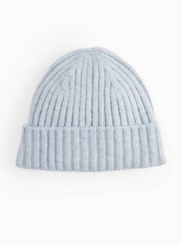 Light Blue Beanie Hat Up to 3 mths