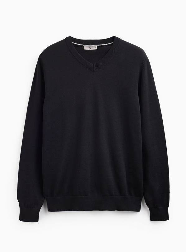 Navy V-Neck Sweater XXXXL