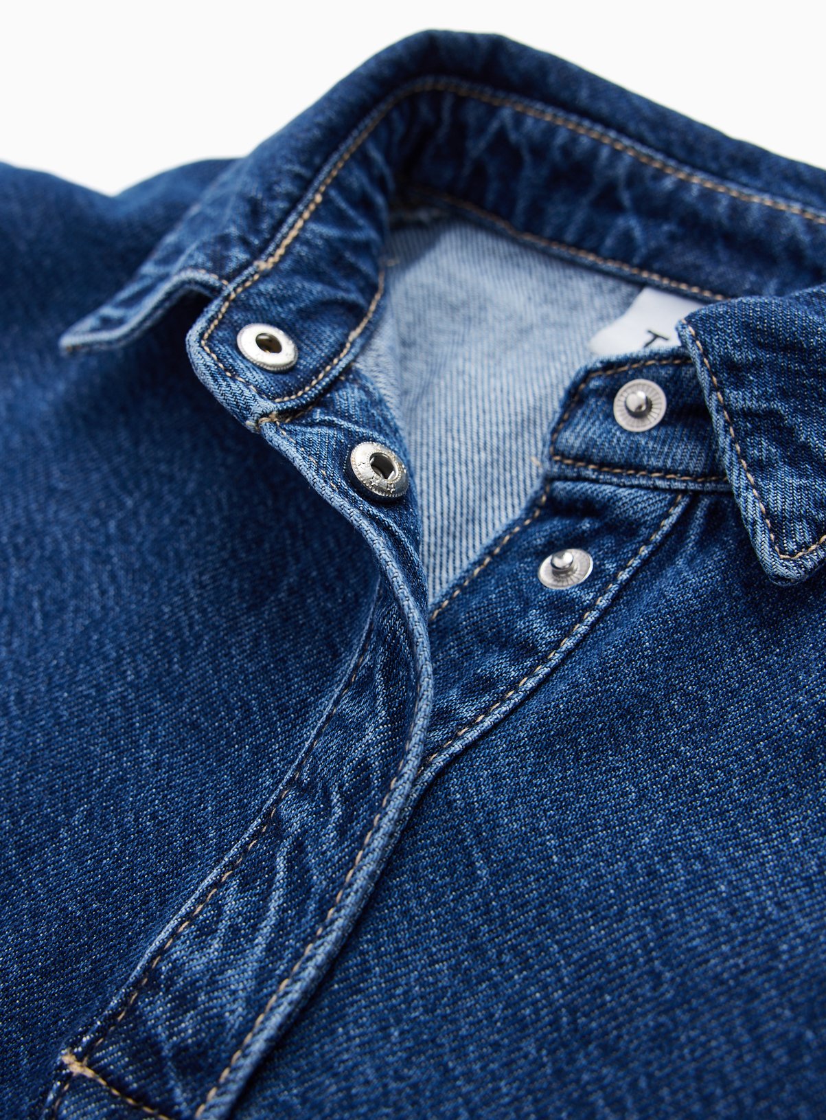 Blue Denim Long Sleeve Shirt Dress 6 years - Image 2 thumbnail