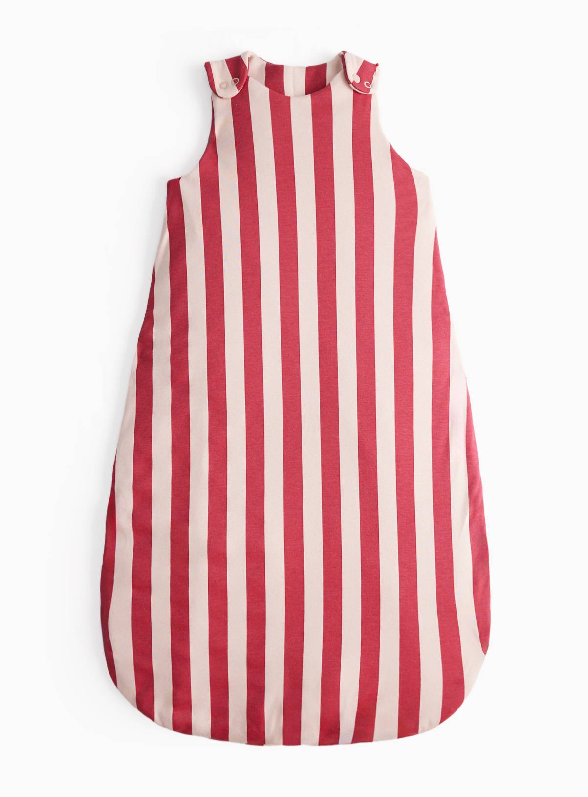 Pink Stripe Print 2.5 Tog Sleeping Bag 12-18 months - Image 1