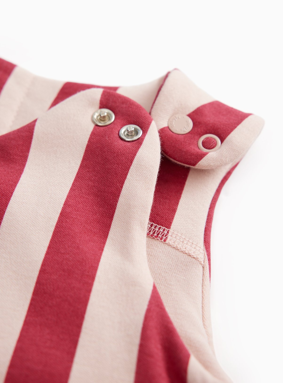 Pink Stripe Print 2.5 Tog Sleeping Bag 12-18 months - Image 2 thumbnail