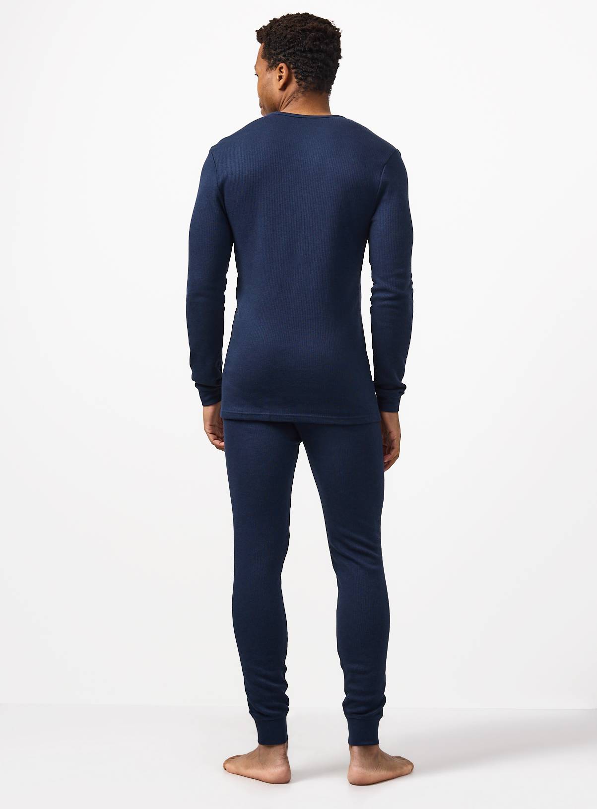 Navy Thermal Top & Long Johns Set XL - Image 5