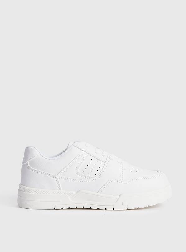 White Panelled Trainers 13 Infant