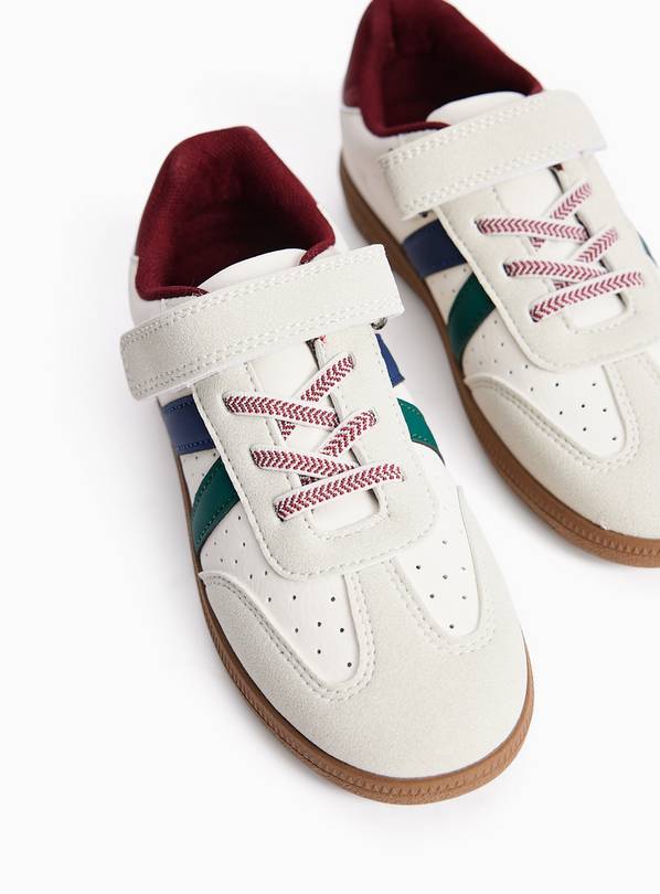 Stone Retro Court Trainers 6 Infant
