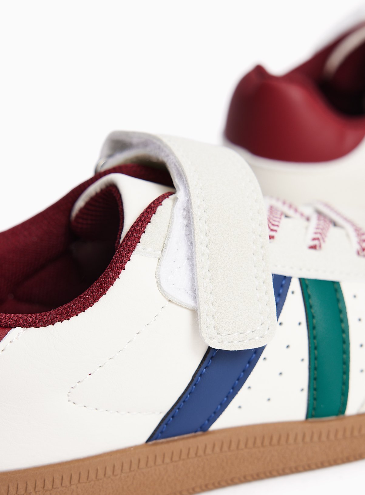 Stone Retro Court Trainers 6 Infant - Image 3 thumbnail