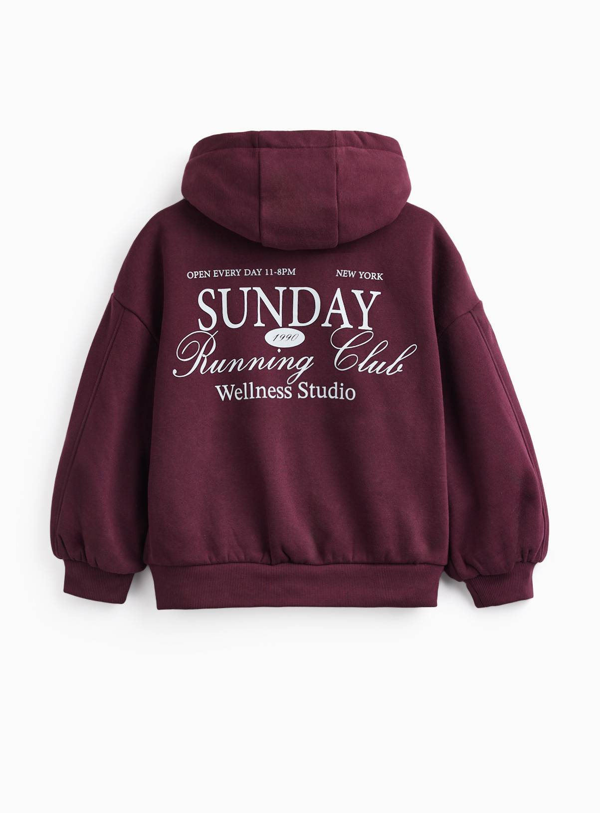 Burgundy Sunday Running Club 3-Piece Sweatsuit 13 years - Image 3