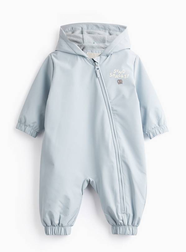 Blue Send Snacks Puddlesuit Up to 3 mths