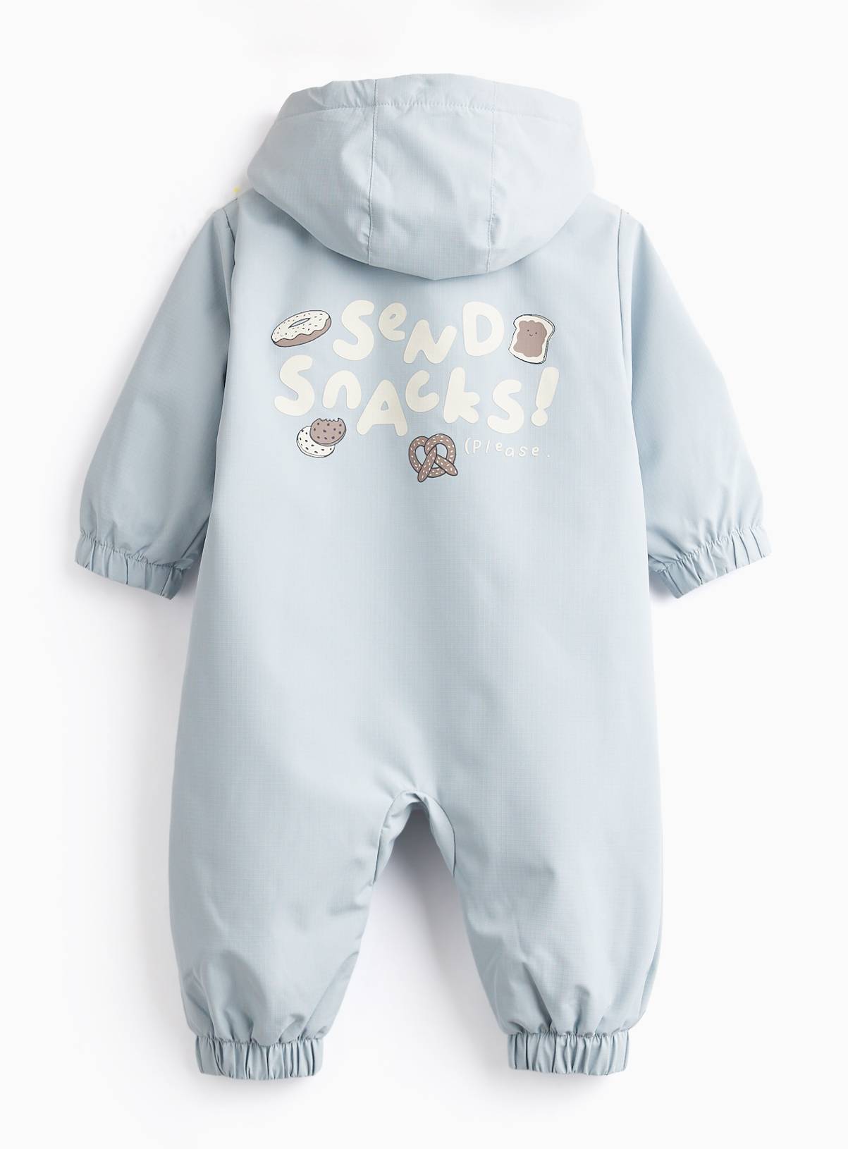 Blue Send Snacks Puddlesuit 12-18 months - Image 2