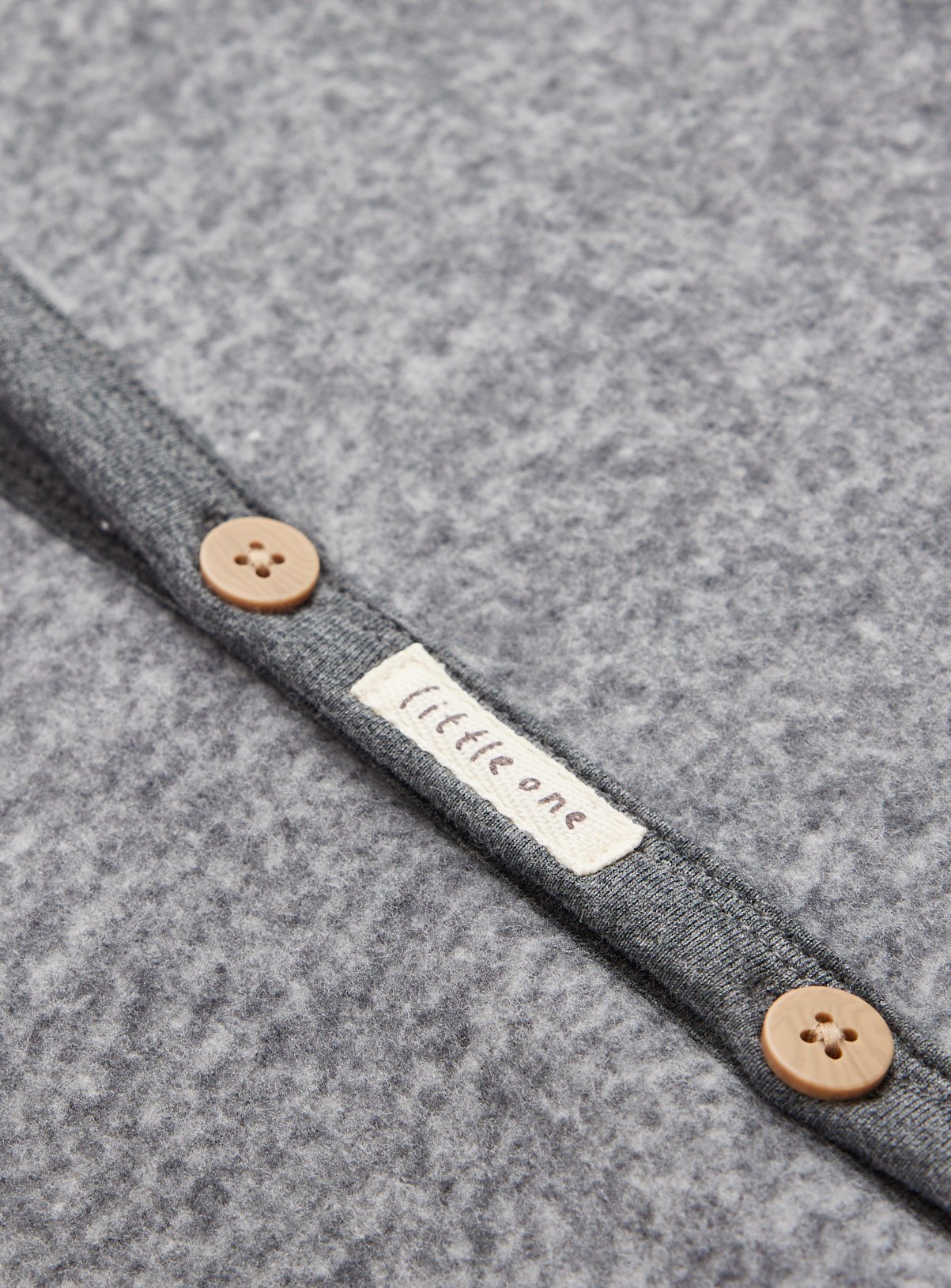 Grey Textured Pramsuit 9-12 months - Image 3 thumbnail