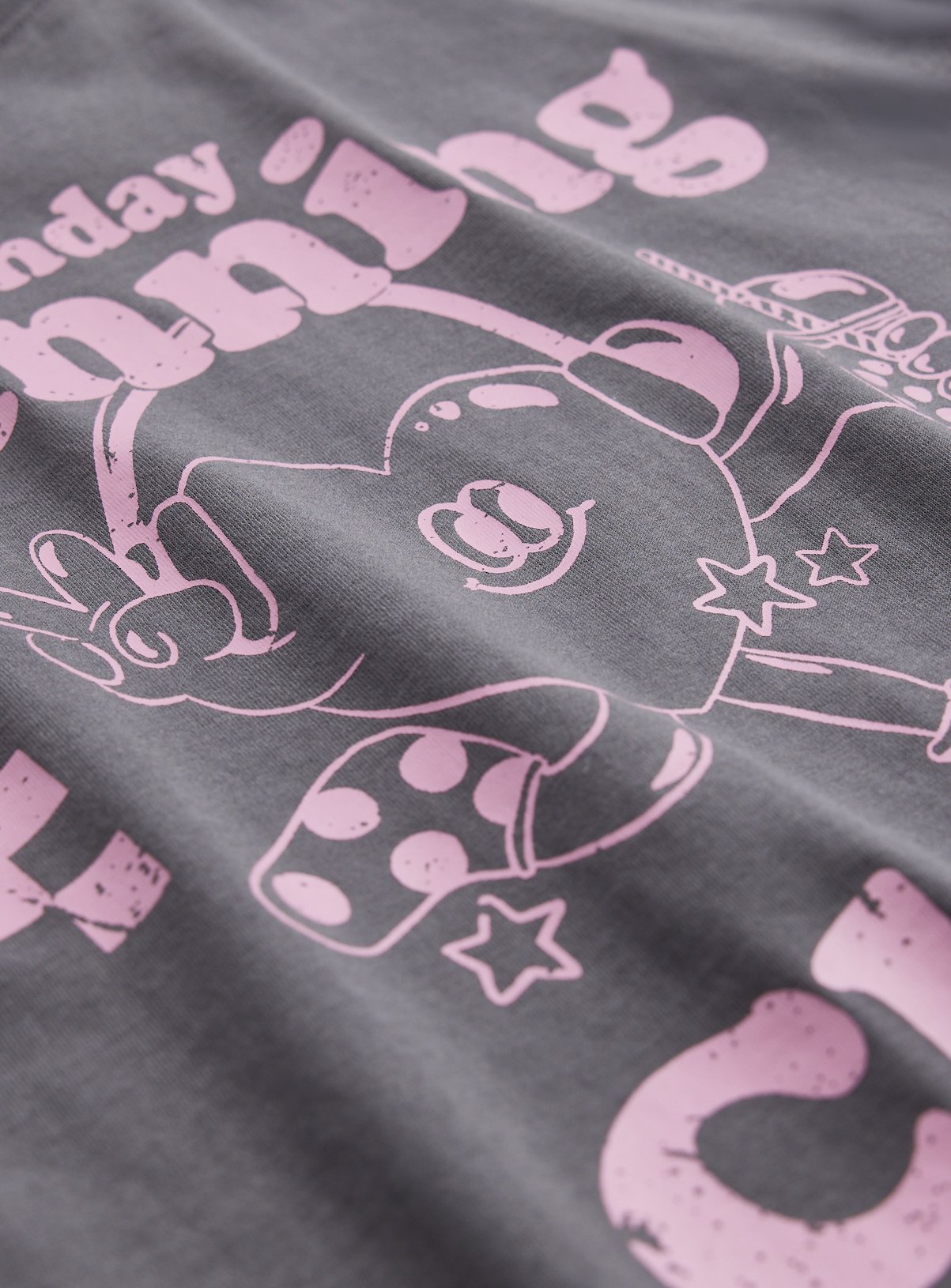 Charcoal Running Club Graphic Print T-Shirt 13 years - Image 2 thumbnail