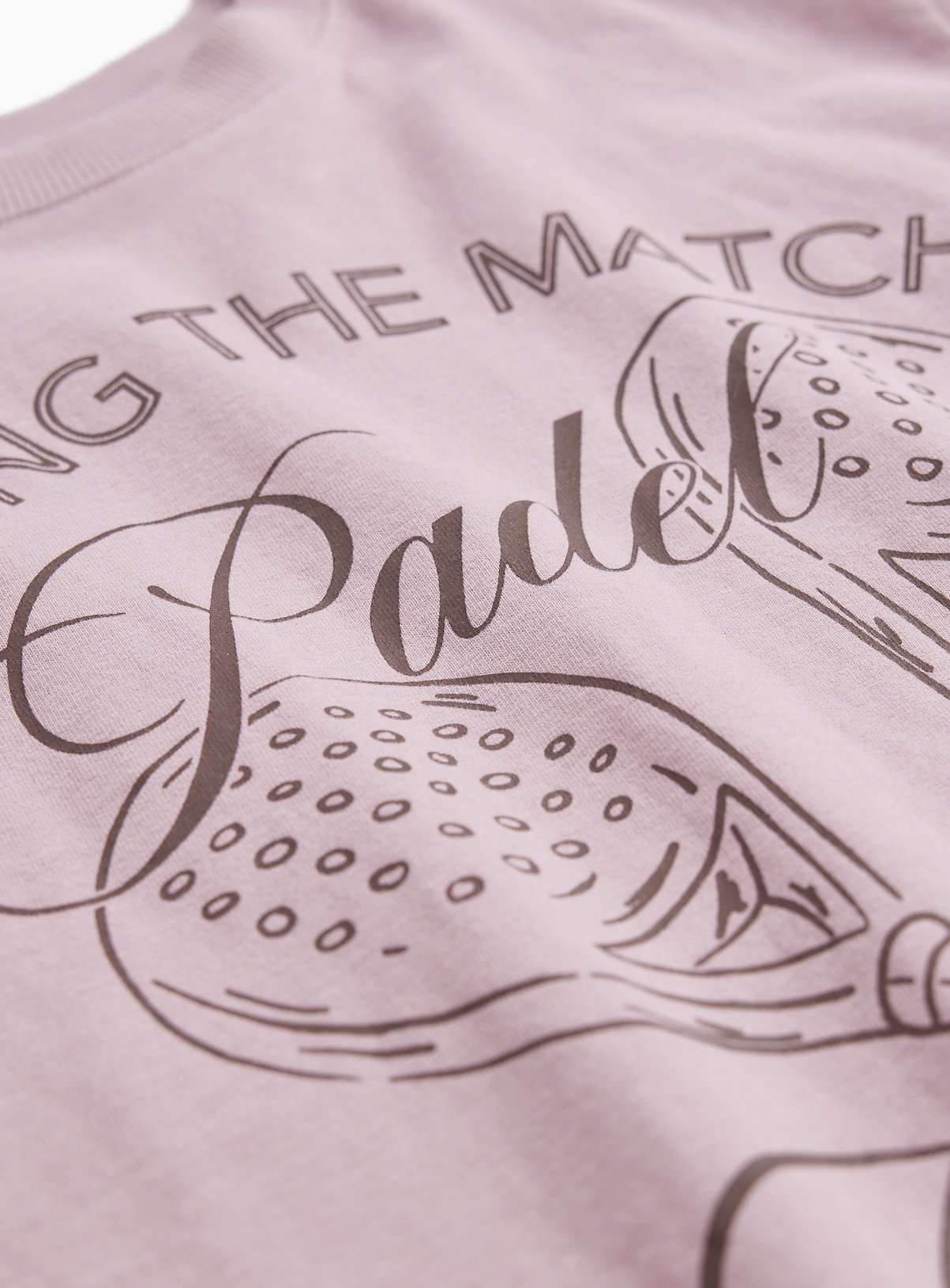 Purple Padel Graphic Print T-Shirt 12 years - Image 2 thumbnail