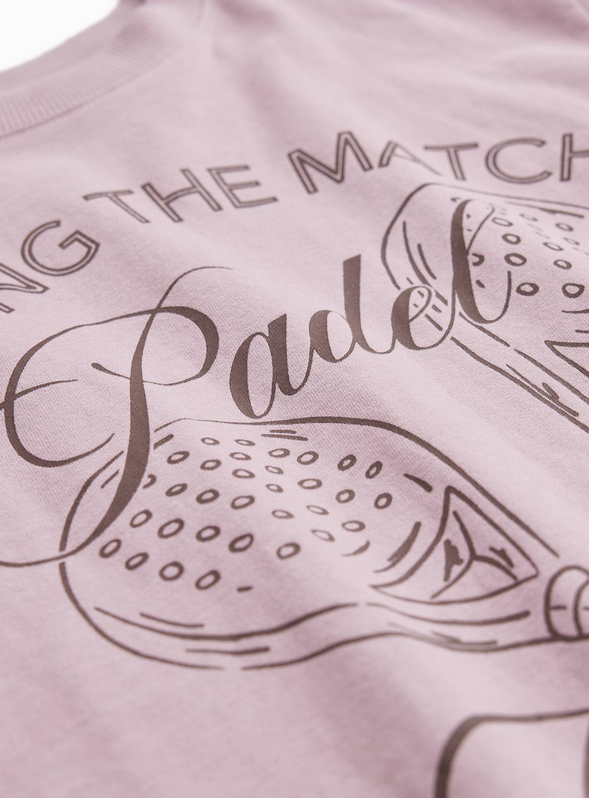 Purple Padel Graphic Print T-Shirt 12 years - Image 2