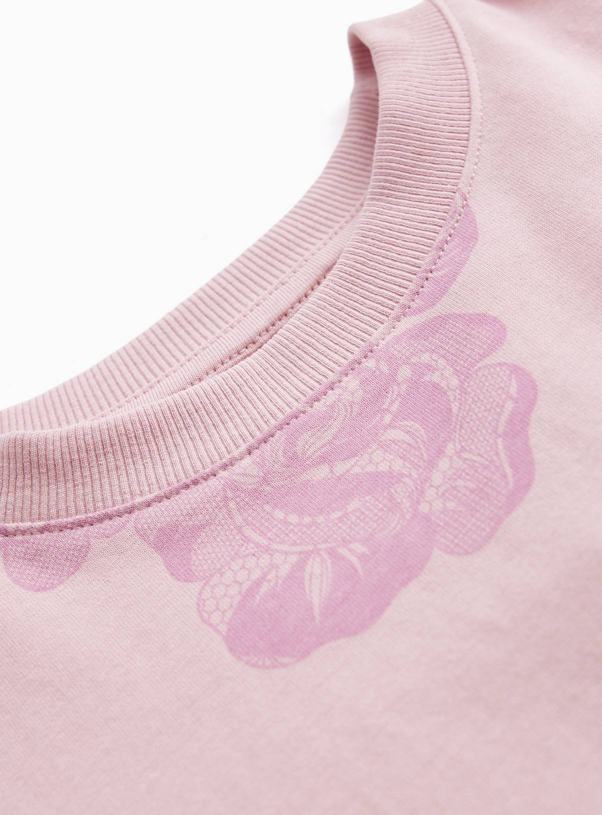 Pink Floral Print T-Shirt 13 years - Image 2