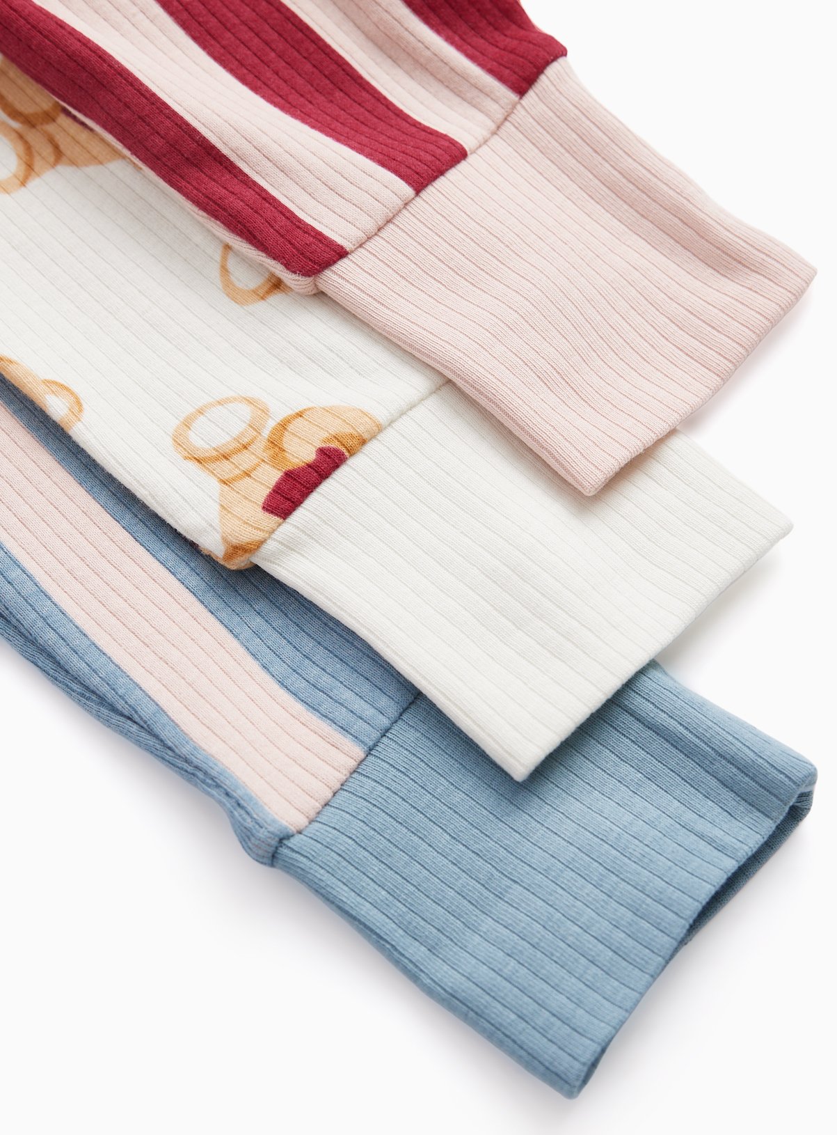 3 Pack Bear Grow with Me Sleepsuits Up to 1 mth - Image 2 thumbnail