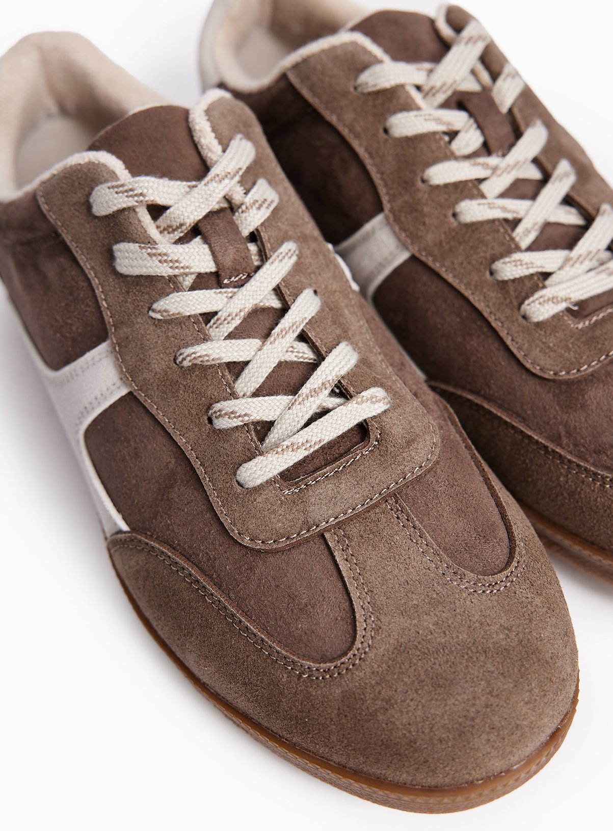Neutral Retro Bowling Trainers 7 - Image 2 thumbnail