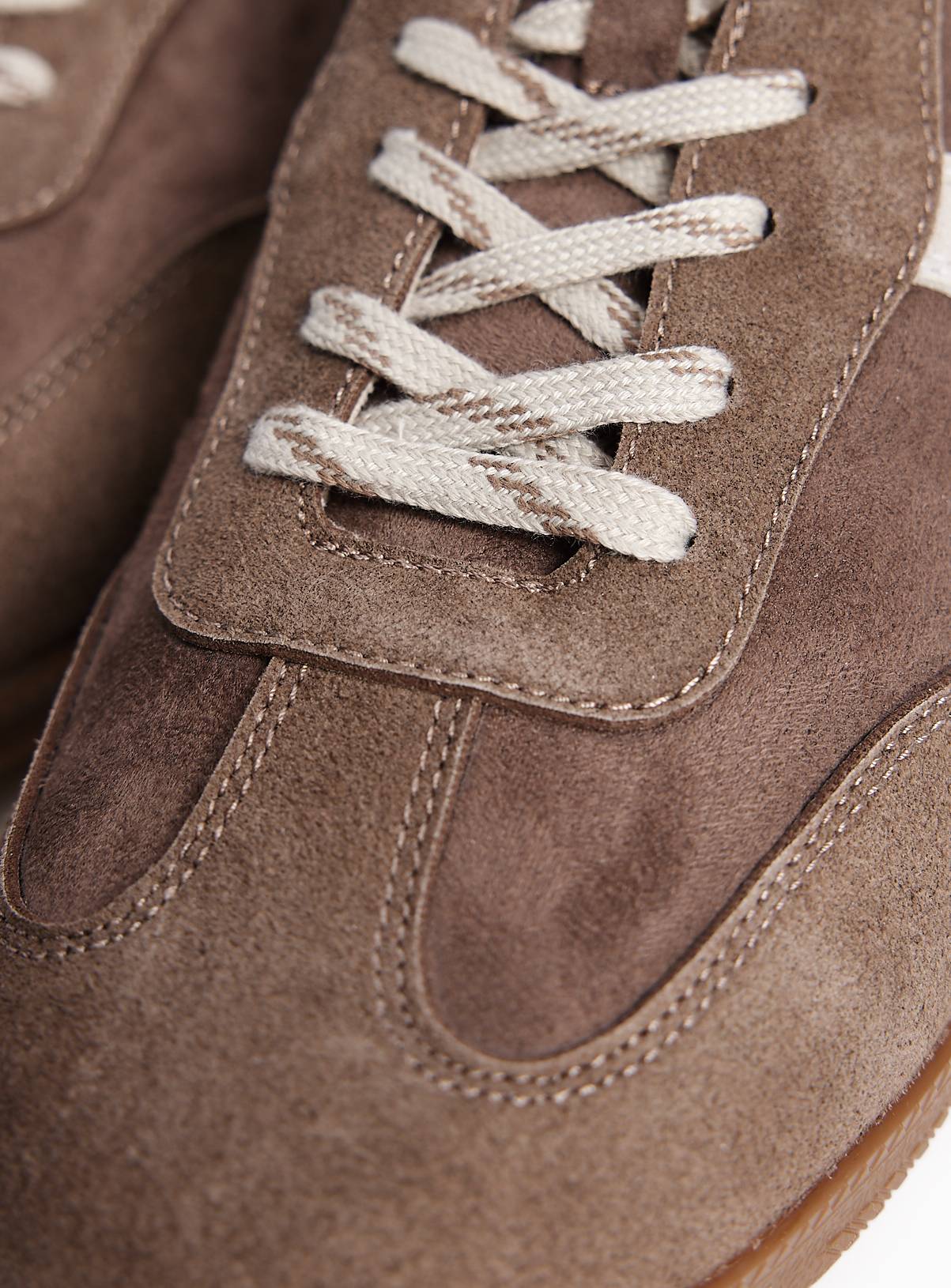 Neutral Retro Bowling Trainers 7 - Image 3