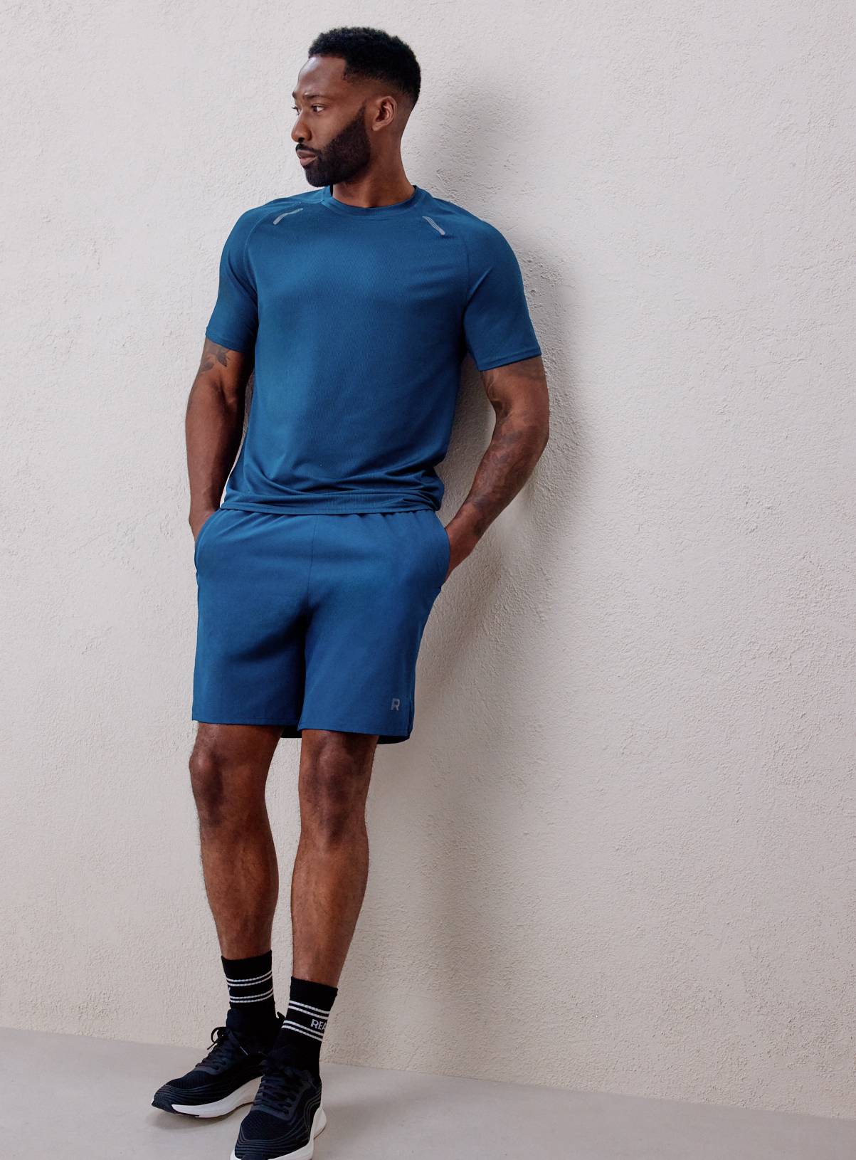 REAKTIV Blue Performance Short Sleeve Tee XL - Image 2
