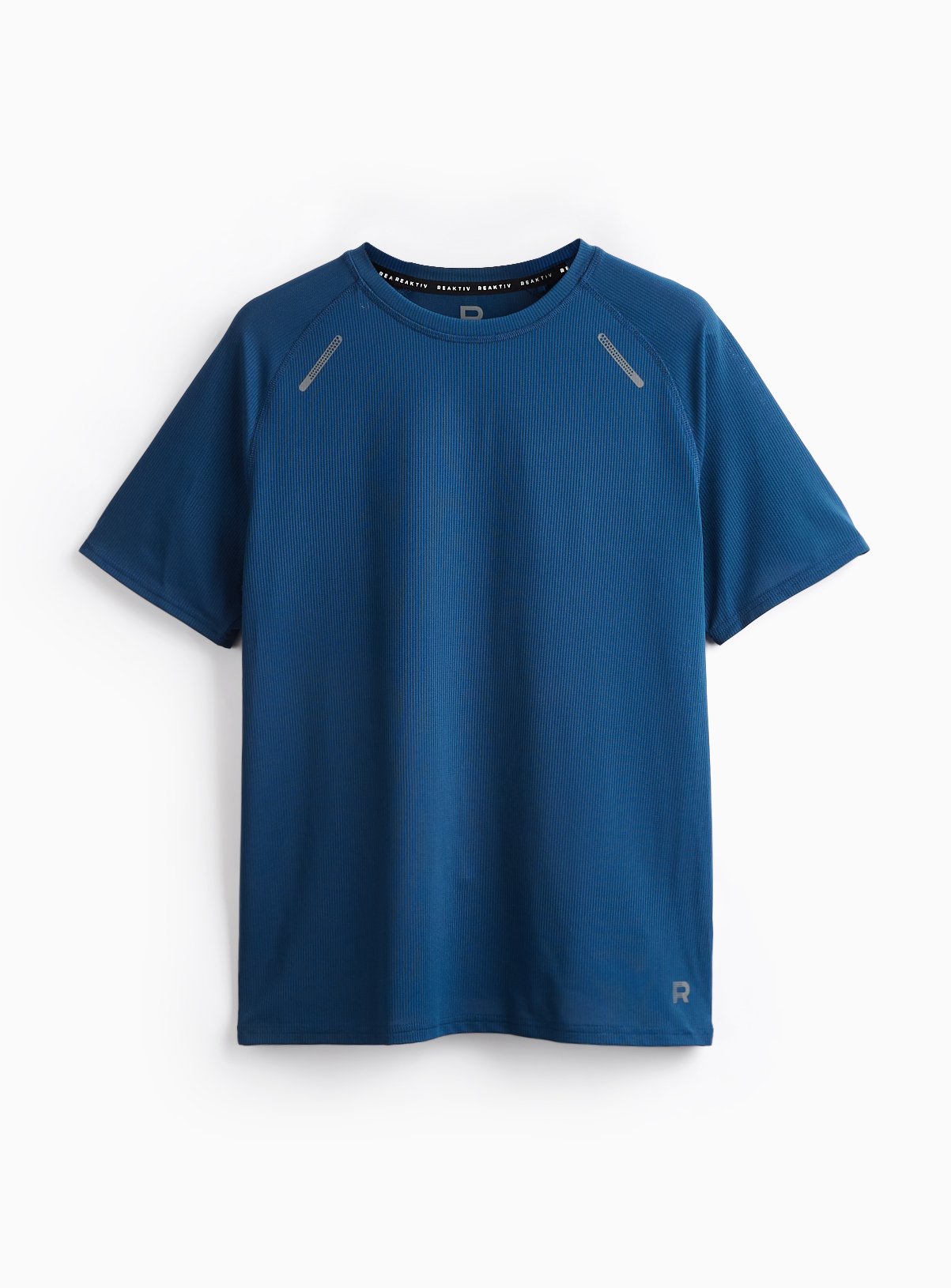 REAKTIV Blue Performance Short Sleeve Tee XL - Image 3 thumbnail