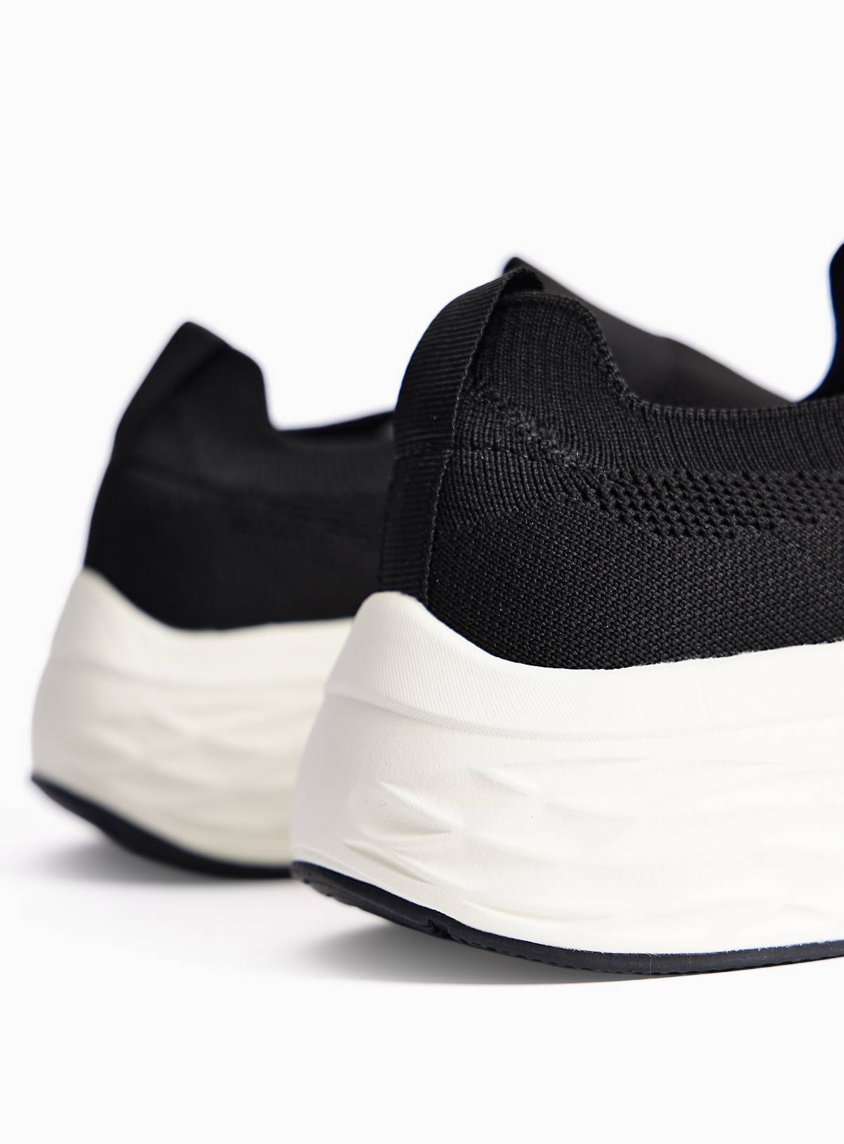 Navy Knitted Active Trainers  11 - Image 4