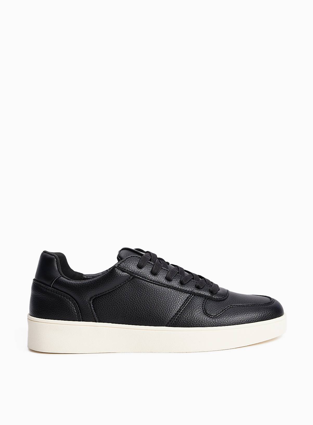 Black Leather Trainers 7 - Image 2