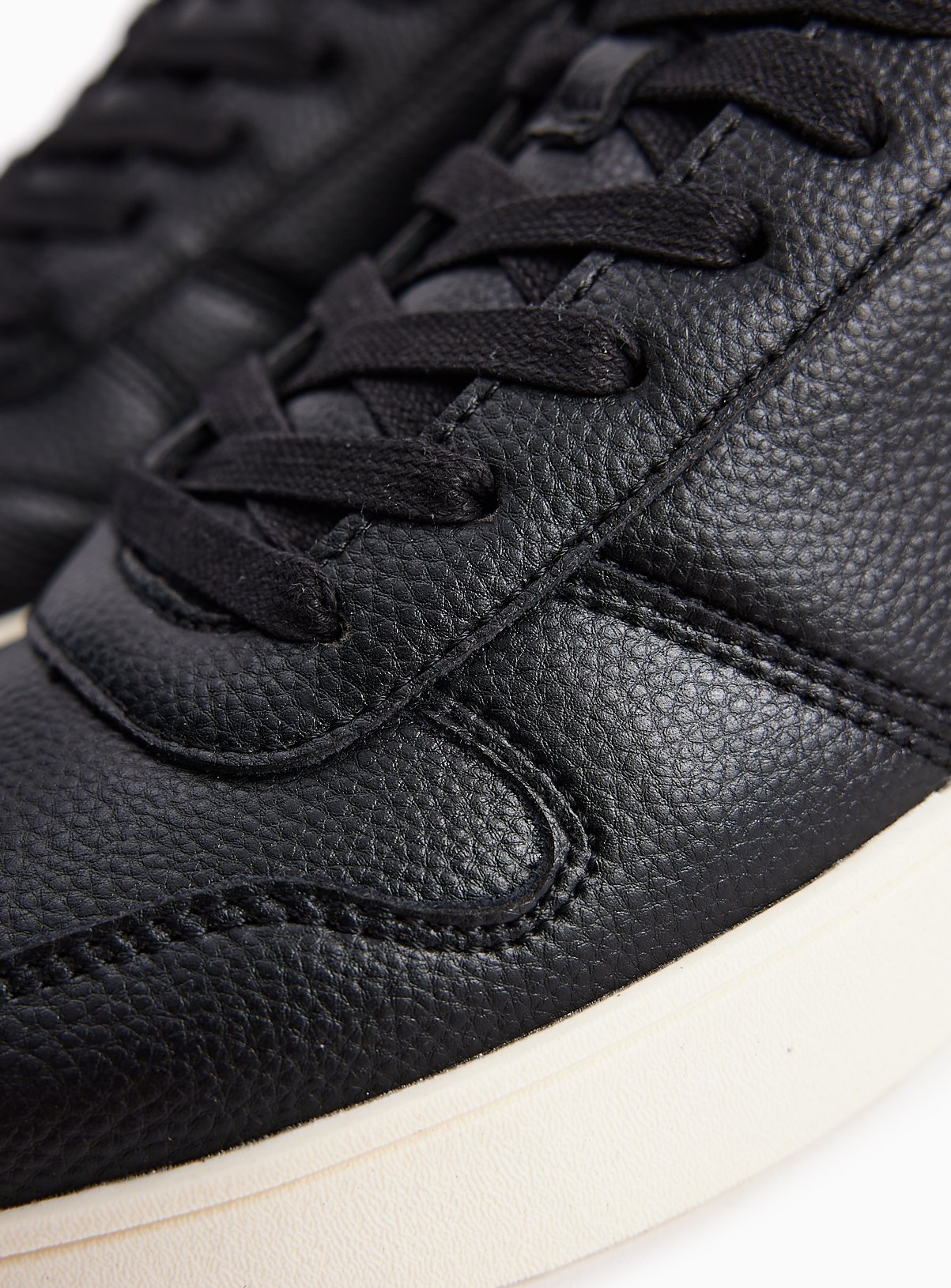 Black Leather Trainers 7 - Image 3 thumbnail