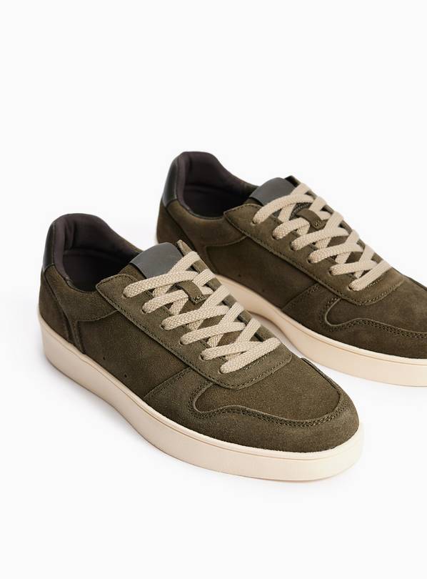 Khaki Cupsole Trainers 11