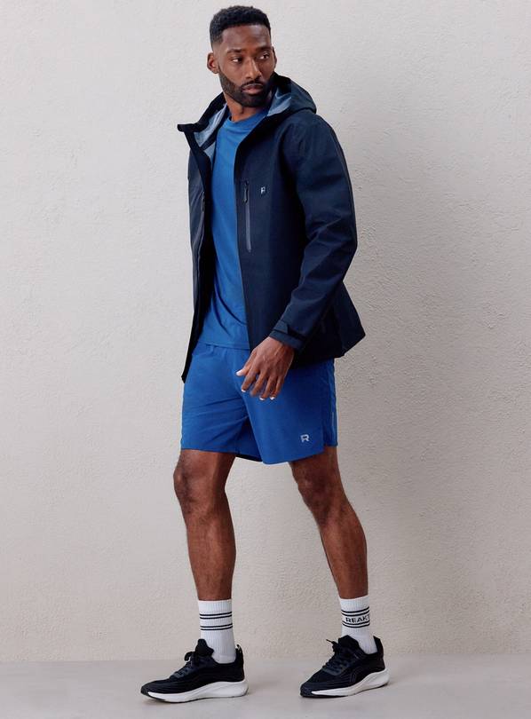 REAKTIV Black Technical Rain Mac L