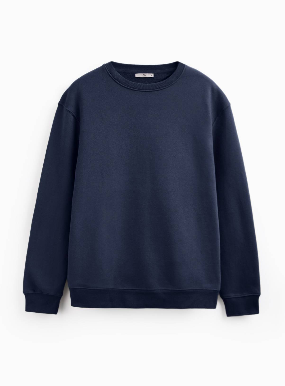 Navy Ultimate Crew Neck Sweatshirt     XXXXL - Image 3